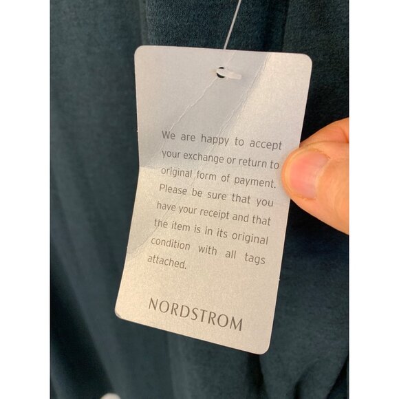 NWT Max Studio Green Raglan Pullover Shirt Dress XL NWT Bishop Sleeve RT10533 - Picture 9 of 9